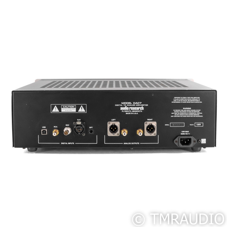 Audio Research DAC-7 DAC; D/A Converter