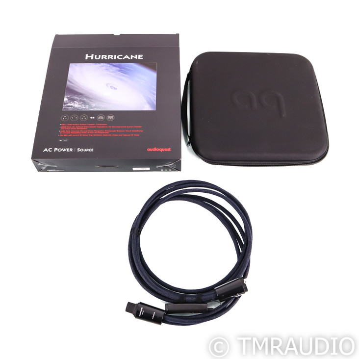 AudioQuest Hurricane Source Power Cable; 2m AC Cord (Open Box) (SOLD)