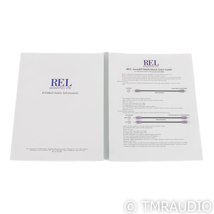 REL HT/1205 MKII 12" Powered Subwoofer; (Open Box)