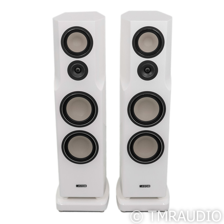 Canton Reference 3K Floorstanding Speakers; White Pair (Demo w/ Warranty)