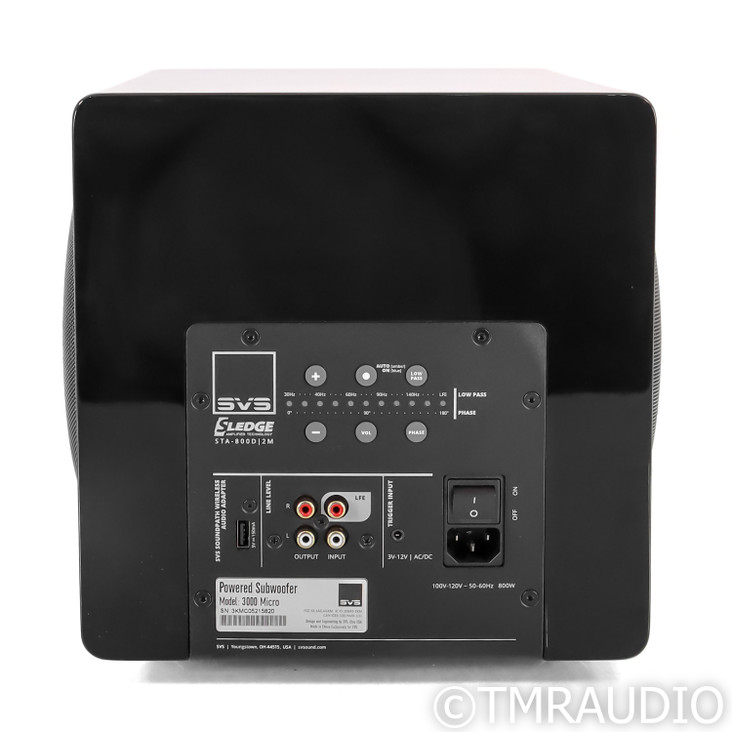 SVS 3000 Micro Dual 8" Powered Subwoofer