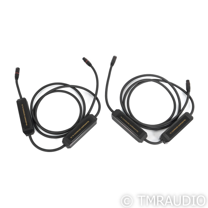 Transparent Audio Reference XL XLR Cables; 10ft Pair Balanced Interconnects