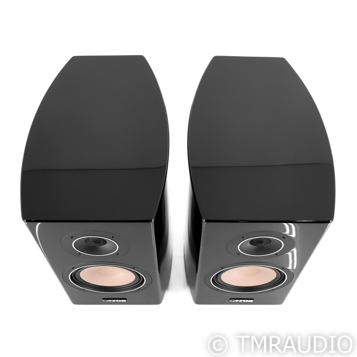 Canton Reference 9K Bookshelf Speakers; Piano Black Pair (Demo w/ Warranty)