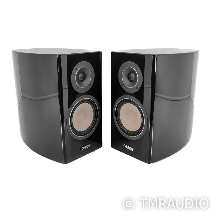 Canton Reference 9K Bookshelf Speakers; Piano Black Pair (Demo w/ Warranty)