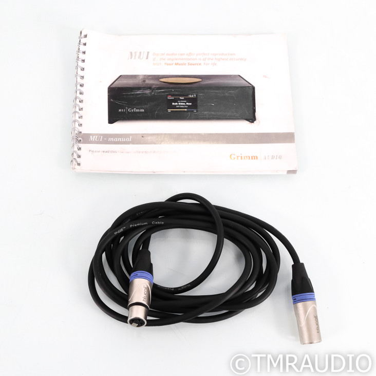 Grimm Audio MU1 Network Streamer; Roon Ready; 8TB Upgrade