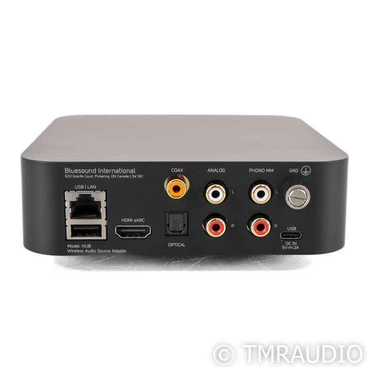 Bluesound Hub Wireless Audio Source Adapter; (Open Box)