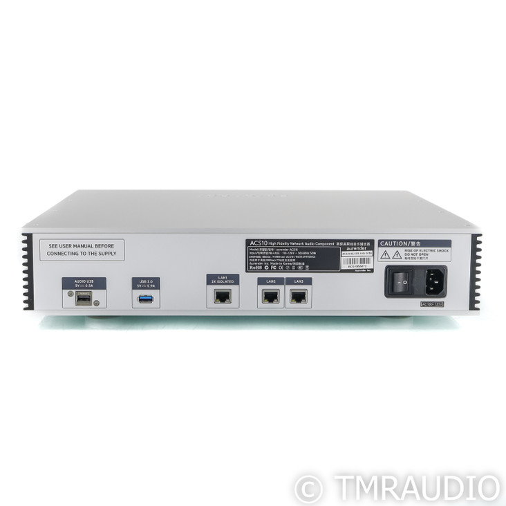 Aurender ACS10 Network Streamer / Server / CD Ripper; 16TB (Open Box)