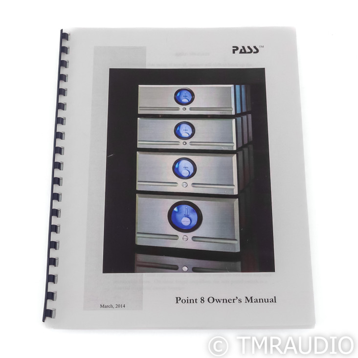 Pass Labs XA30.8 Stereo Power Amplifier