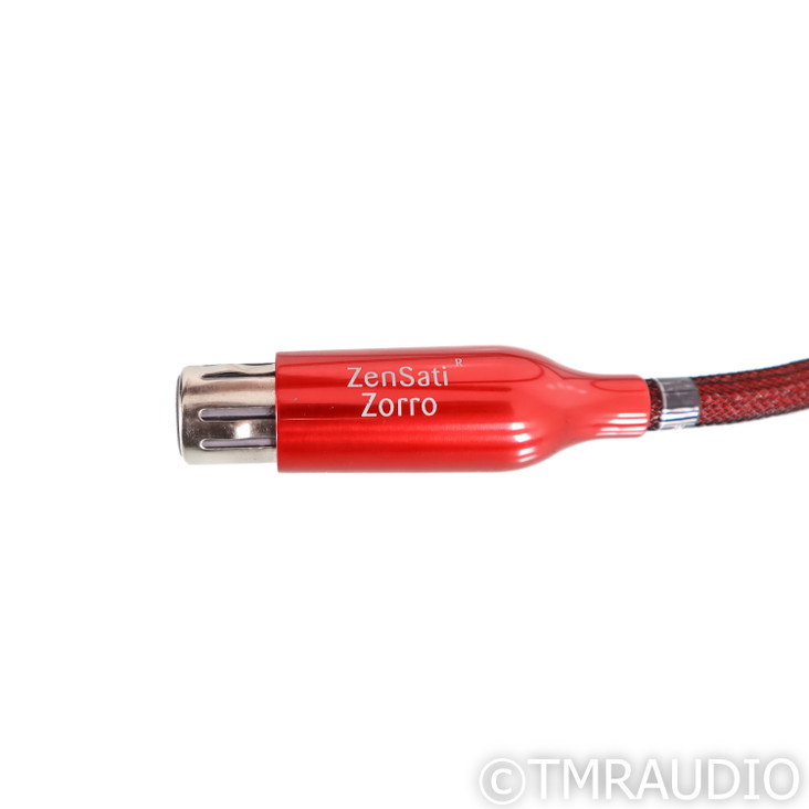 ZenSati Zorro XLR Cables; 1.5m Pair Balanced Interconnects