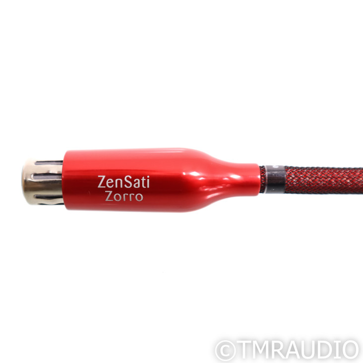 ZenSati Zorro XLR Cables; 2.5m Pair Balanced Interconnects