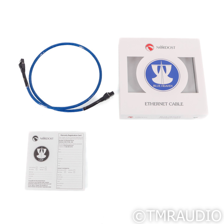 Nordost Blue Heaven Ethernet Cable; 1m Digital Interconnect (Open Box)