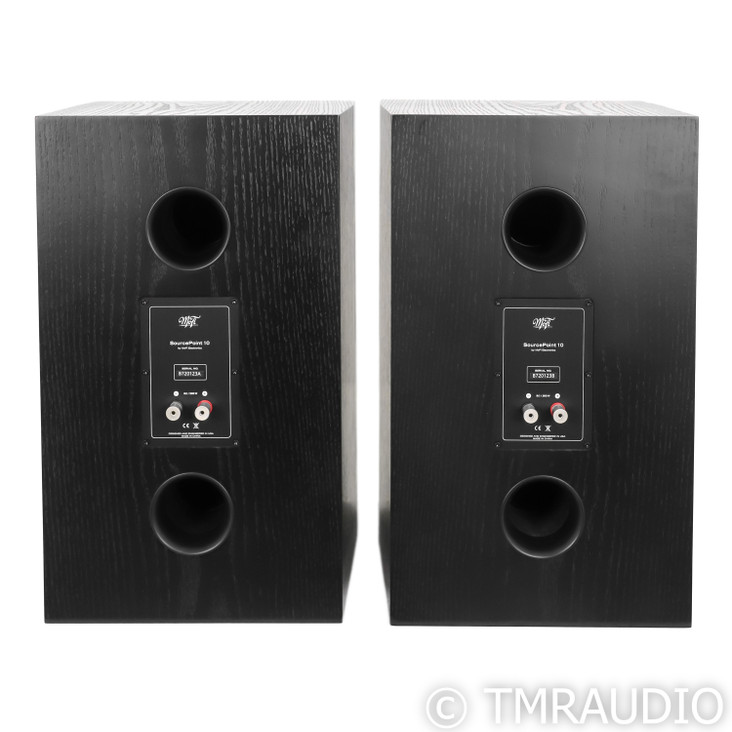 MoFi SourcePoint 10 Bookshelf Speakers; Black Pair (Open Box)