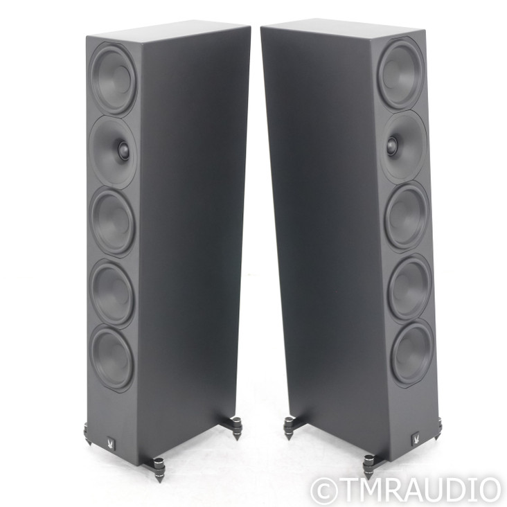 Arendal Sound 1961 Floorstanding Speakers; Black Pair