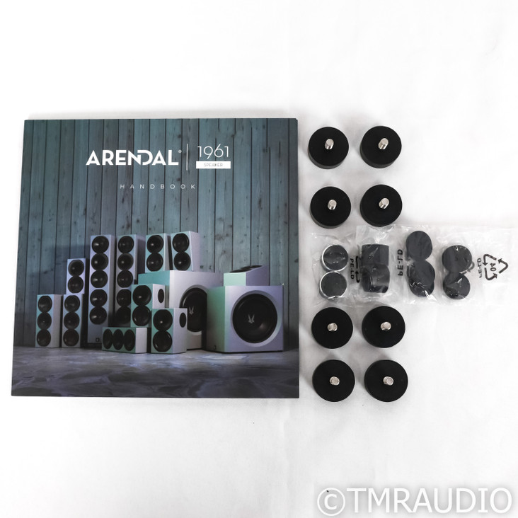 Arendal Sound 1961 Floorstanding Speakers; Black Pair