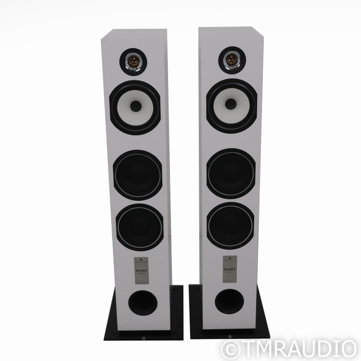 Triangle Audio Esprit Antal EZ Floorstanding Speakers; White Pair