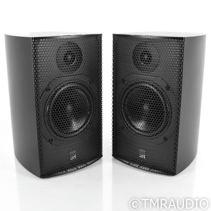 ATC SCM11 V2 Bookshelf Speakers; Black Satin Pair