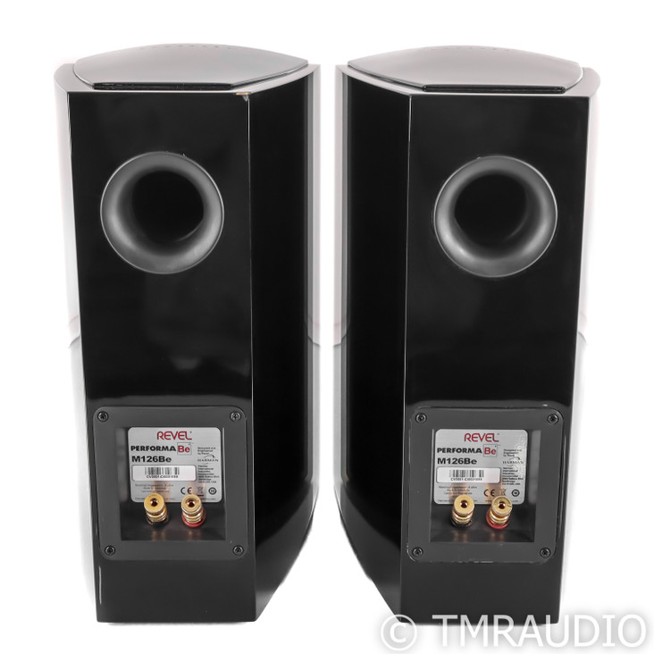 Revel Performa M126Be Bookshelf Speakers; Piano Black Pair