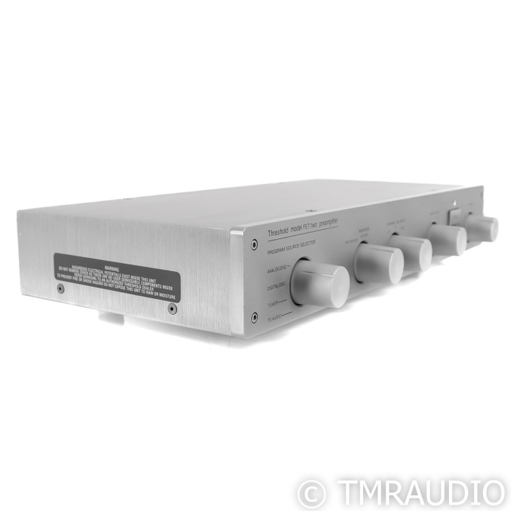 Threshold FET Two Series II Stereo Preamplifier; MM & MC Phono
