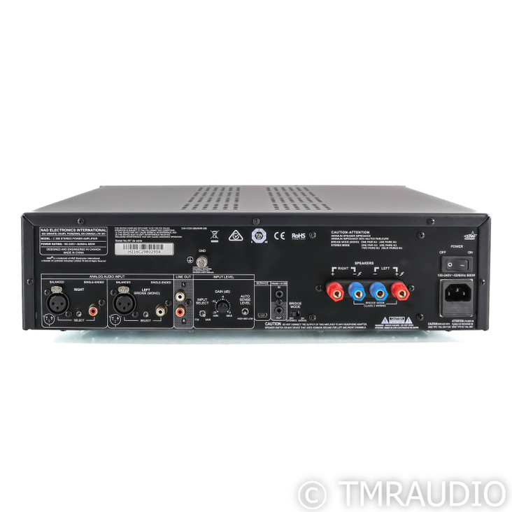 NAD C 298 Stereo / Mono Power Amplifier