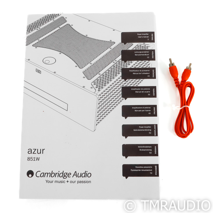 Cambridge Audio Azur 851W Stereo / Mono Power Amplifier