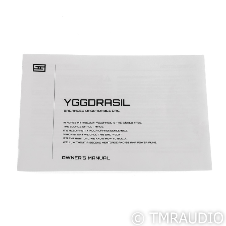 Schiit Yggdrasil GS DAC; D/A Convertor