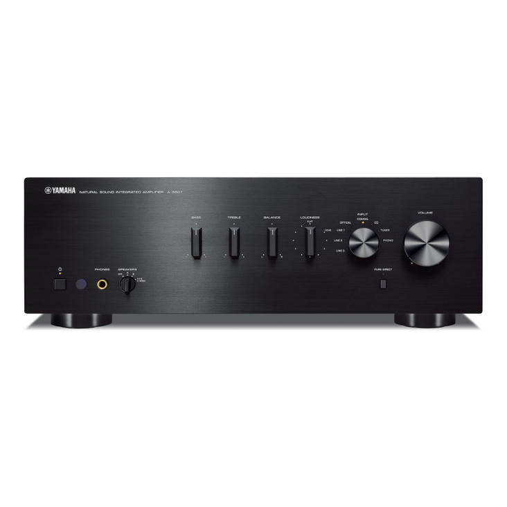 Yamaha A-S501 Stereo Integrated Amplifier, black