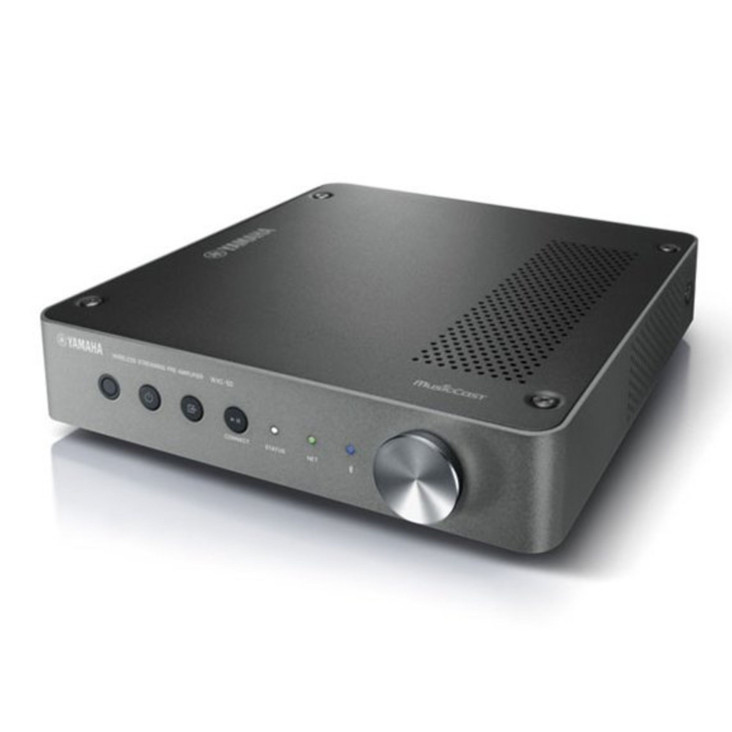 Yamaha WXC-50 MusicCast Wireless Streaming Preamplifier angled view