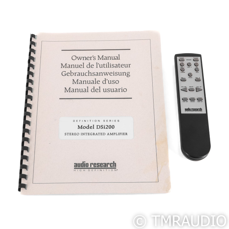 Audio Research DSi200 Stereo Integrated Amplifier (SOLD)