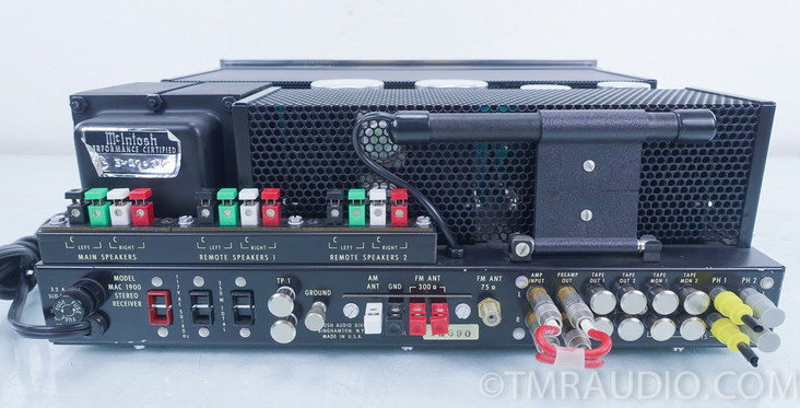 McIntosh 1900 Vintage Receiver; One-owner; Factory Box