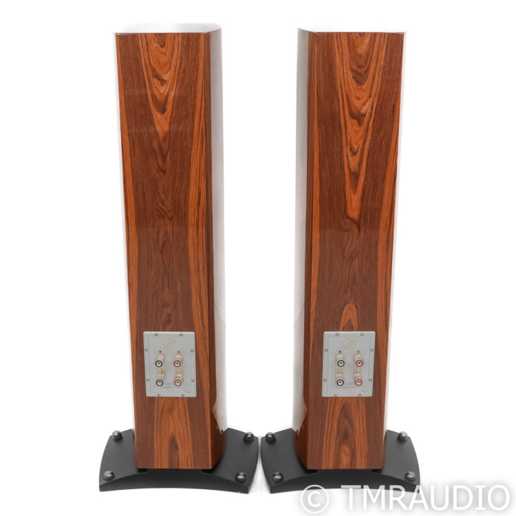 Triangle Magellan 40th Cello Floorstanding Speakers; Golden Oak Pair; Anniversary Ed