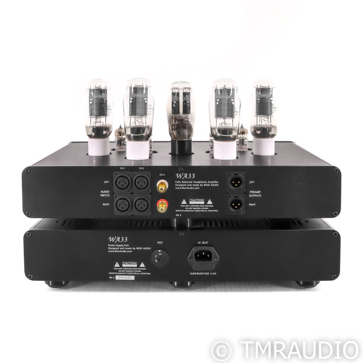 Woo Audio WA33 Stereo Tube Headphone Amplifier