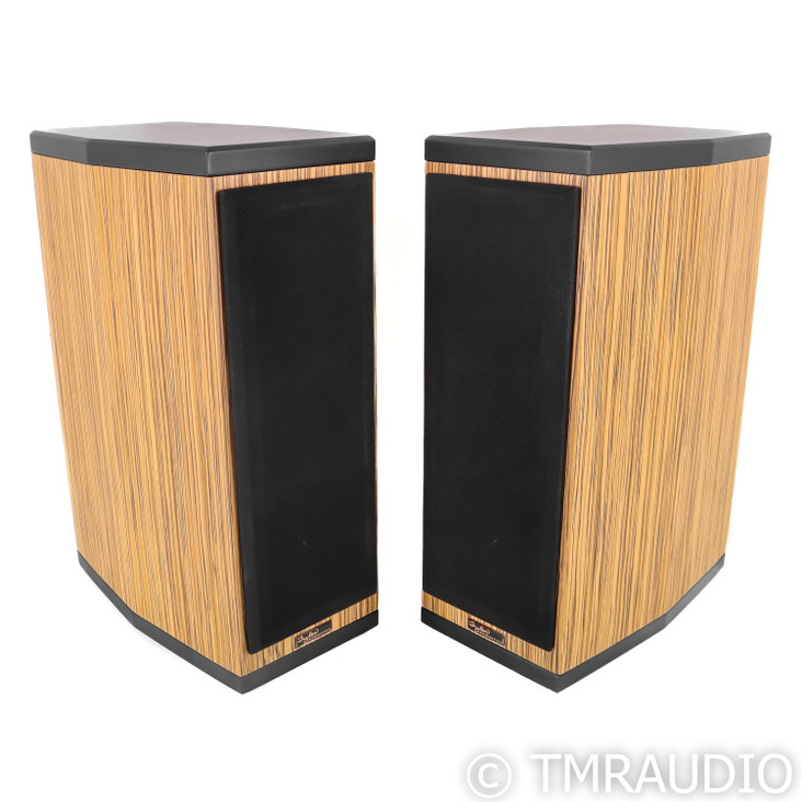 Tyler Acoustics D3M Bookshelf Speakers; Zebra Wood Pair