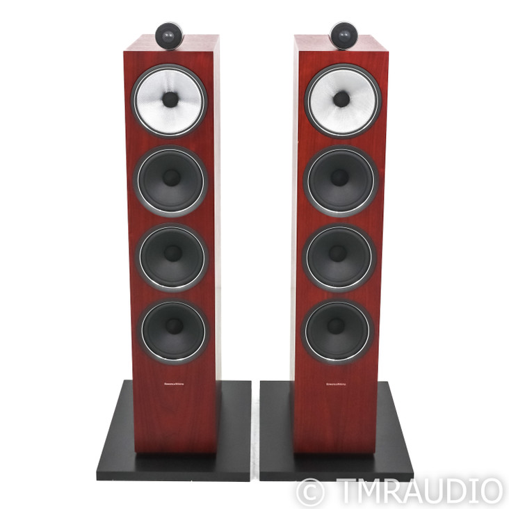 B&W 702 S2 Floorstanding Speakers; Rosenut Pair (1/1)