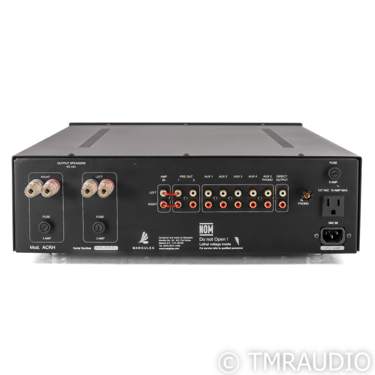 Margules Audio ACRH-3 Stereo Tube Hybrid Integrated Amplifier; MM / MC Phono