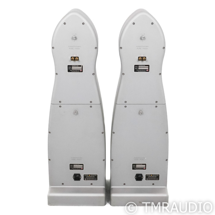 AudioMachina Pure System MkIIA Floorstanding Speakers; Polished Aluminum Pair