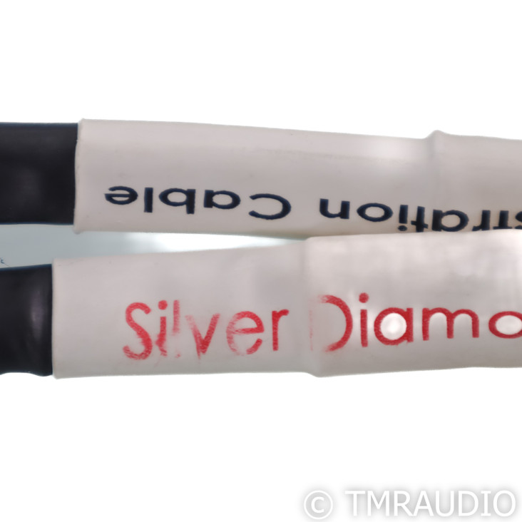Tellurium Q Silver Diamond Speaker Cables; 3m Pair