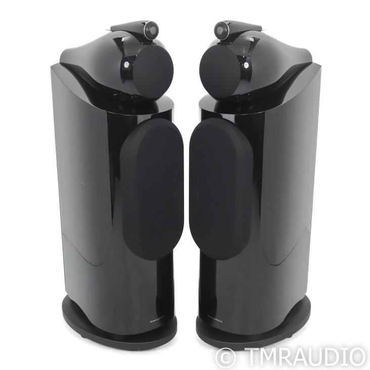 B&W 802 D3 Floorstanding Speakers; High Gloss Pair