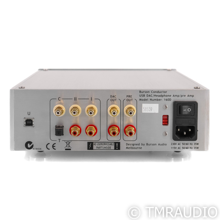 Burson Audio Conductor HA-160D Headphone Amplifier; DAC