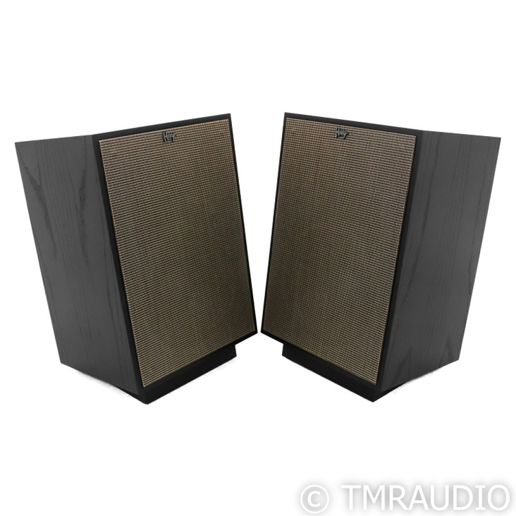 Klipsch Heresy IV Floorstanding Speakers; Black Ash Pair (SOLD4)