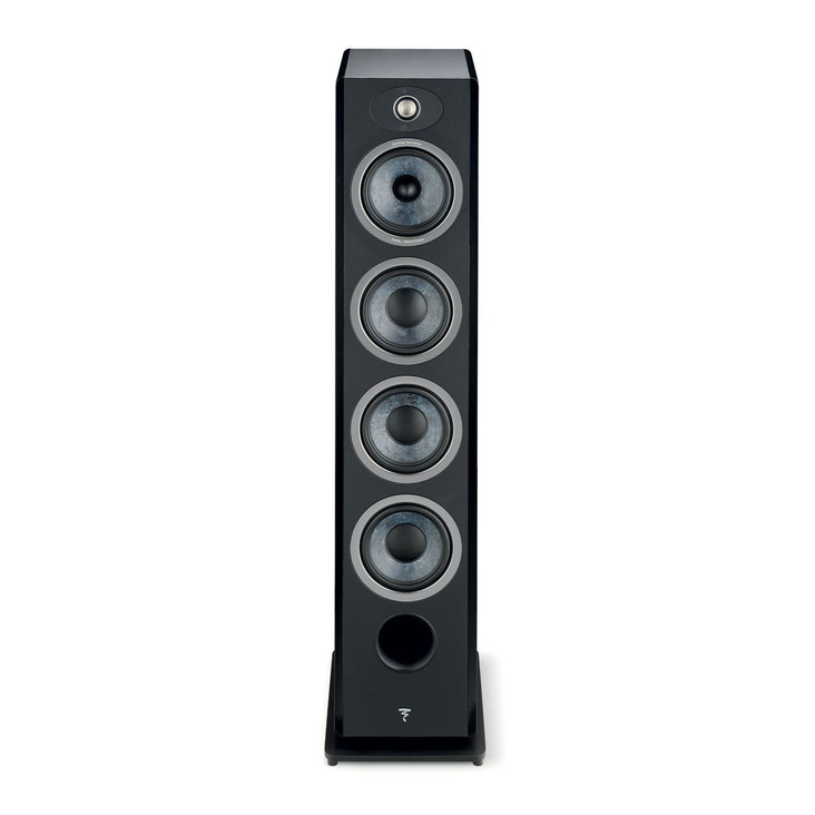 Focal Vestia No. 3 Floorstanding Speakers. black