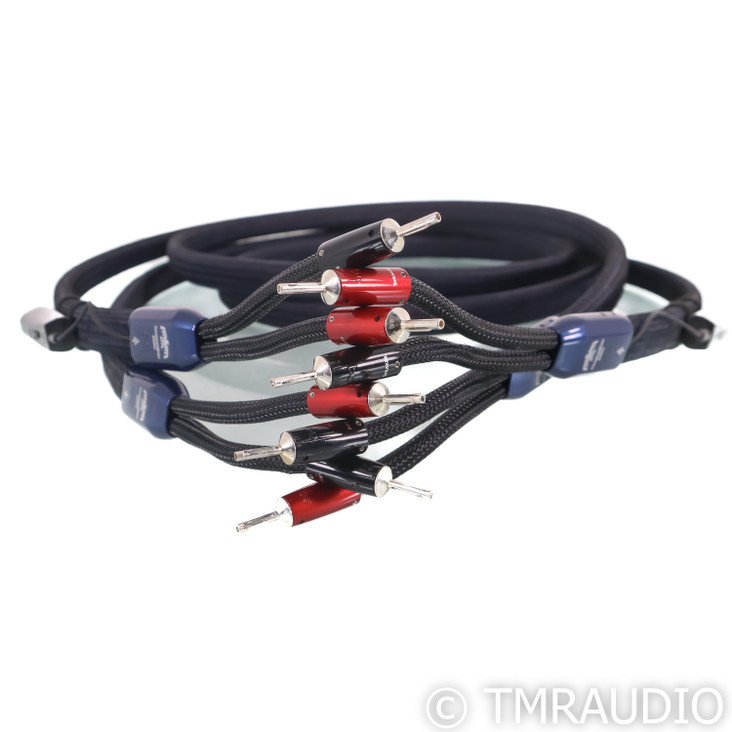 AudioQuest ThunderBird ZERO Speaker Cables; 8ft Pair; 72v DBS