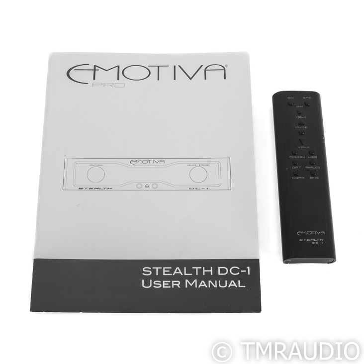 Emotiva Stealth DC-1 DAC; D/A Converter