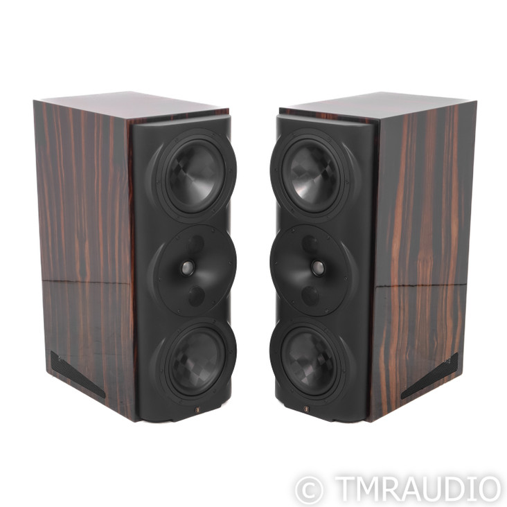 Perlisten S5M Bookself Speakers; Special Edition Ebony High Gloss Pair