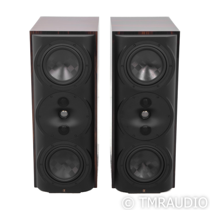 Perlisten S5M Bookself Speakers; Special Edition Ebony High Gloss Pair