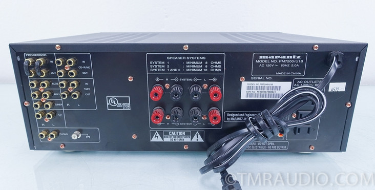 Marantz PM7200 Integrated Amplifier; PM7200/U1B