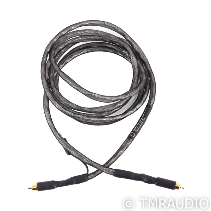 Synergistic Research Alpha Sterling Subwoofer Cable; Single 3m Interconnect