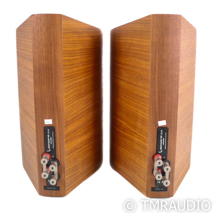 Sonus Faber Venere 2.0 Bookshelf Speakers; Walnut Pair (No Grills)