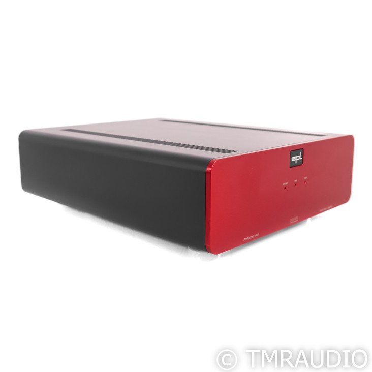 SPL Performer S800 Stereo Power Amplifier; Red