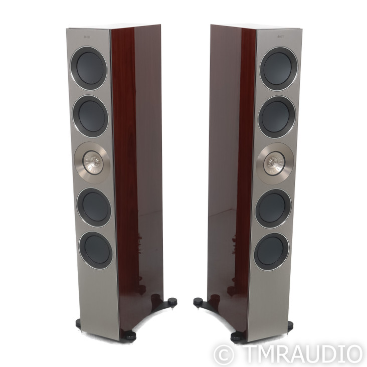 KEF Reference 5 Floorstanding Speakers; Luxury Gloss Rosewood Pair