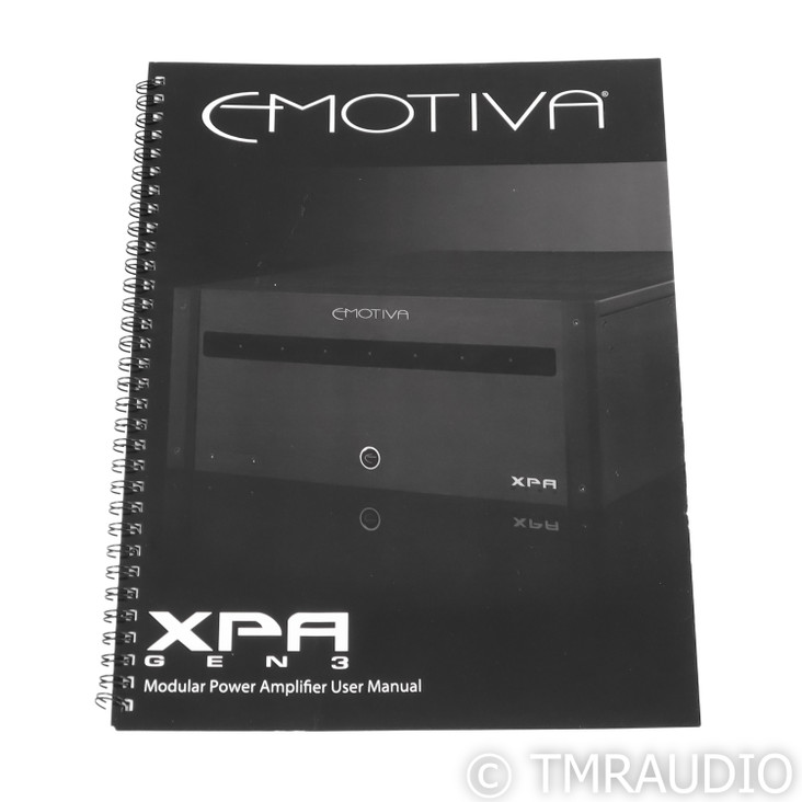 Emotiva XPA-5 Gen3 5 Channel Power Amplifier
